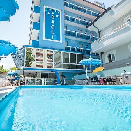 Hotel Bagli Rímini Exterior foto