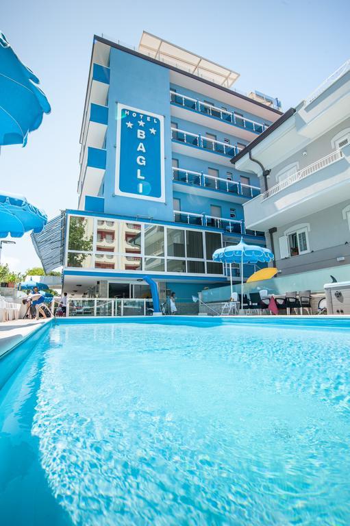 Hotel Bagli Rímini Exterior foto